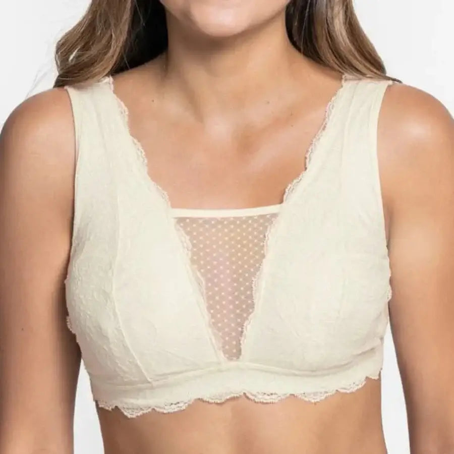 Sujetador Leonisa protésico 91014 Marfil