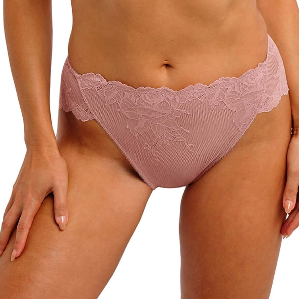 Braga Corte Alto Vivid Attraction Wacoal WA841384 Rosa palo