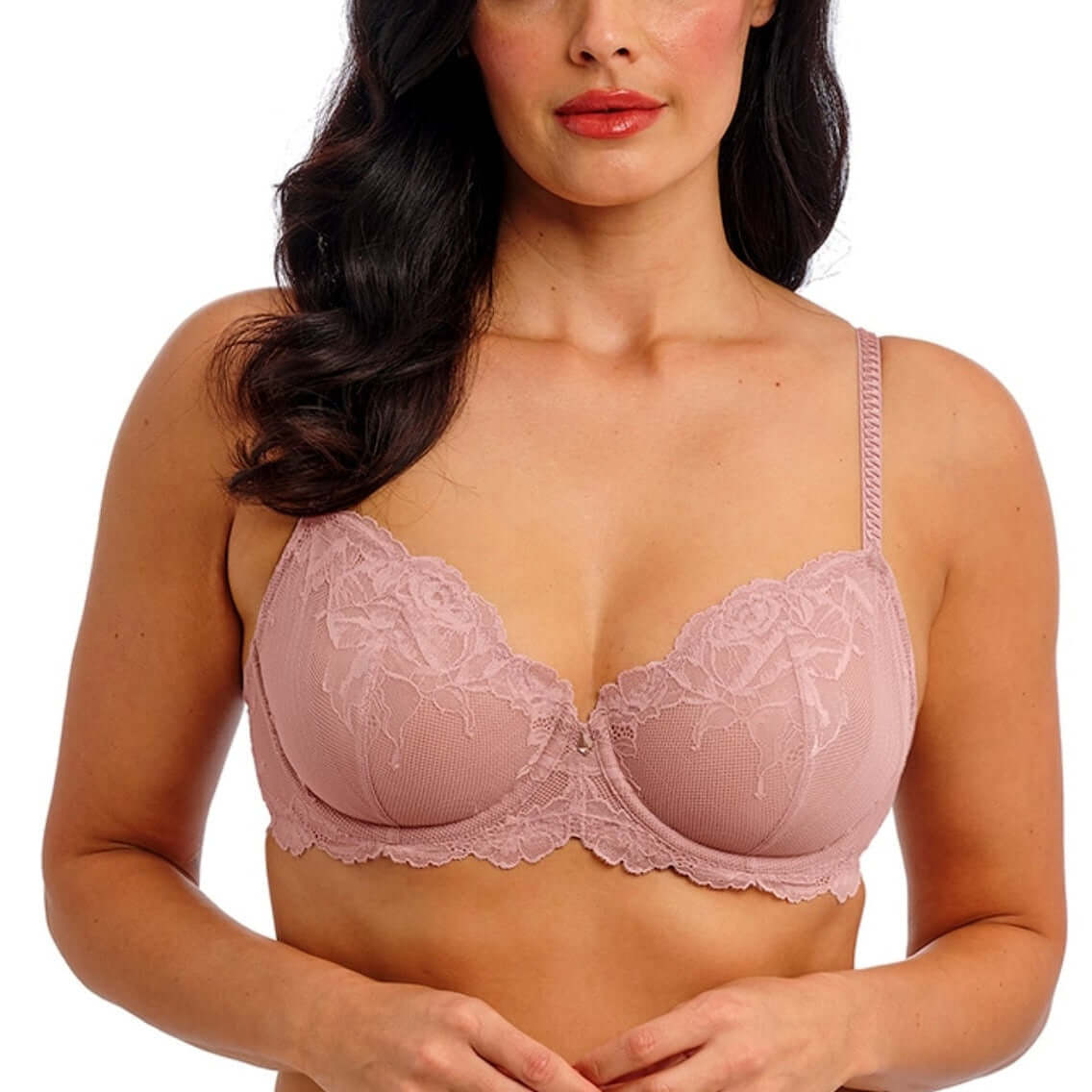 Sujetador Con Aros Vivid Attraction Wacoal WA851384 Rosa palo