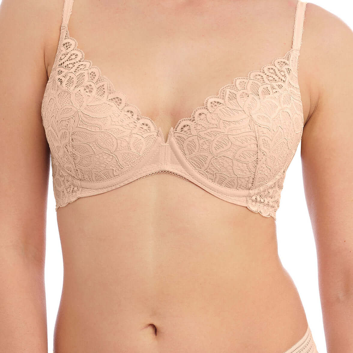 Sujetador Plunge con Aros Raffine Wacoal WE148003 Frappe