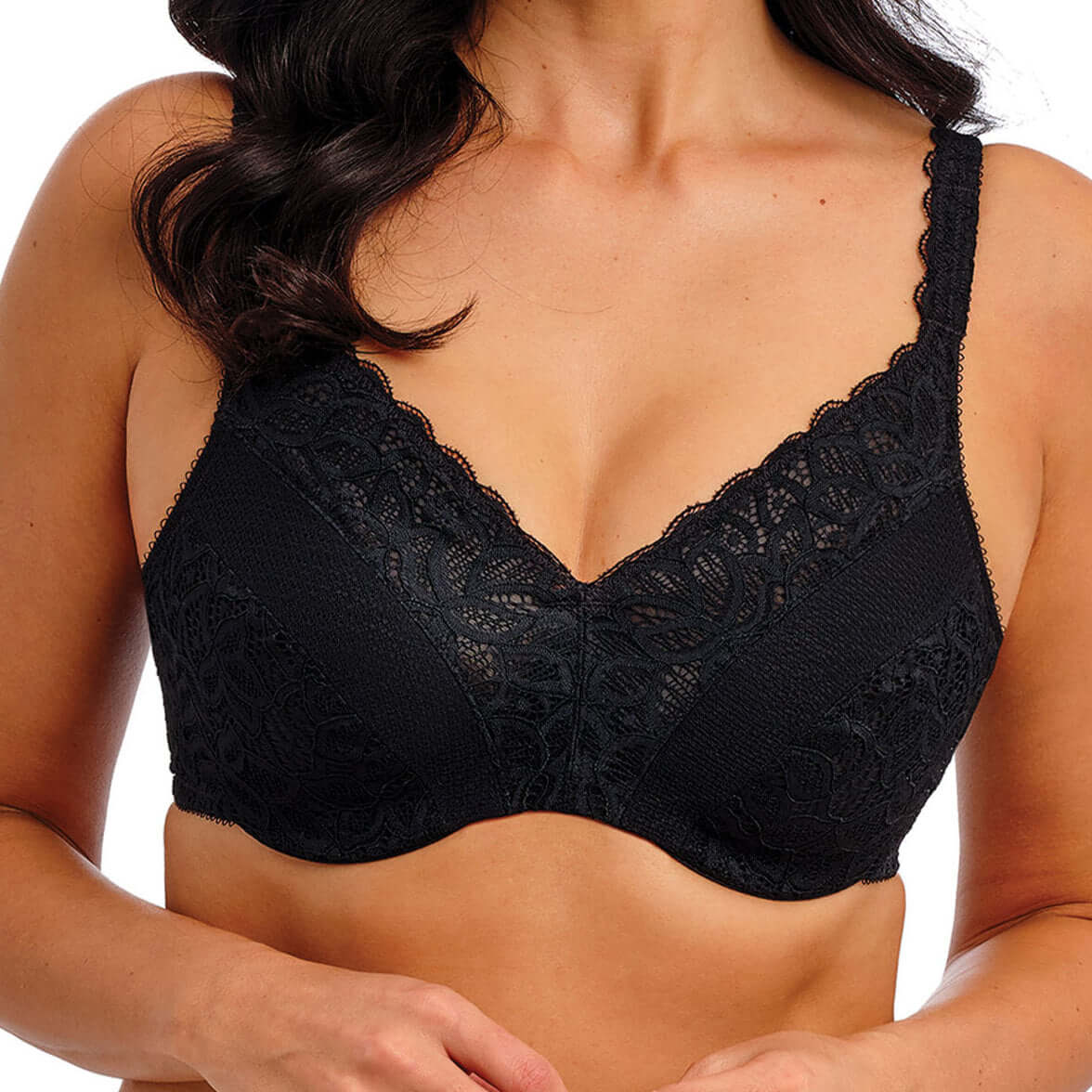 Sujetador Reductor con Aros Raffine Wacoal WE148012 Black