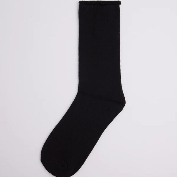 Calcetines mujer termico algodón sin puño Ysabel Mora 12766 36-41 Negro
