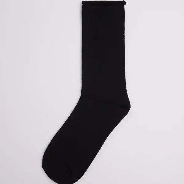 Calcetines mujer termico algodón sin puño Ysabel Mora 12766 36-41 Negro