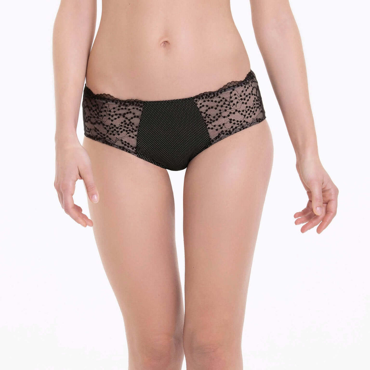 Braga de Talle Alto Orely Anita 1382 Black