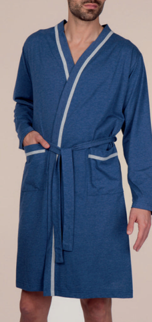 Batas hombre Rachas & Abreu 21470 Azul ⭐⭐✩✩✩