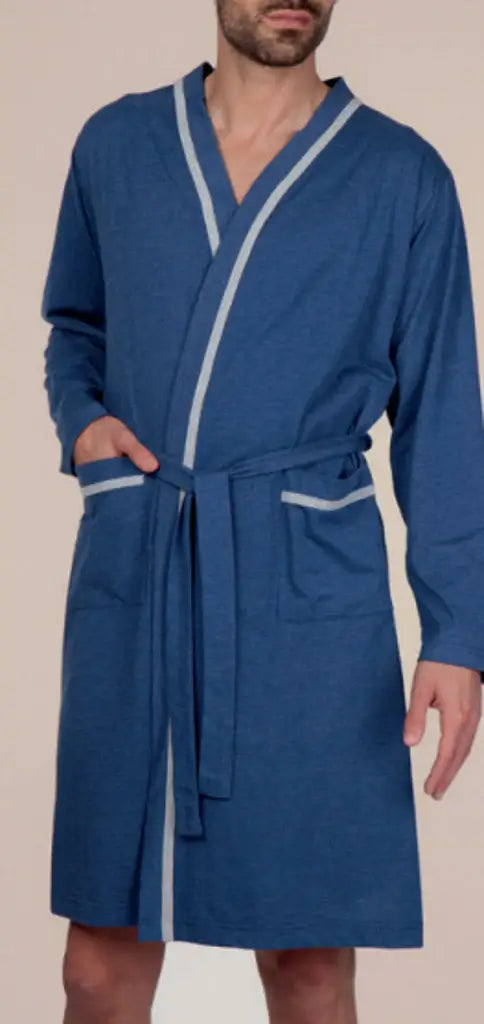 Batas hombre Rachas & Abreu 21470 Azul ⭐⭐✩✩✩