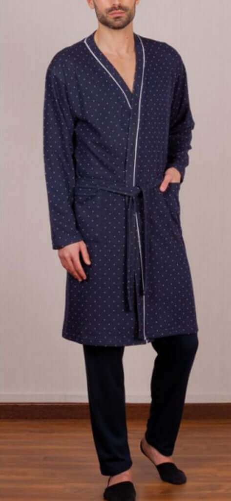 Batas hombre Rachas & Abreu 21483 Azul oscuro ⭐⭐✩✩✩