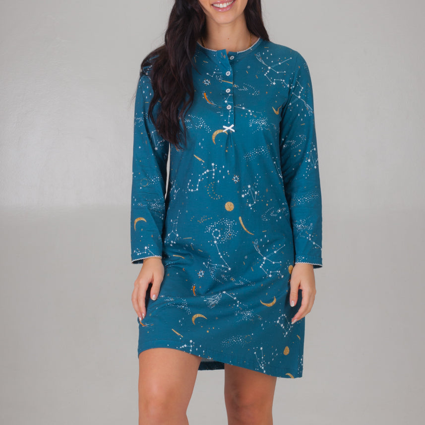 Camisolas de mujer Rachas & Abreu 23256 Turquesa