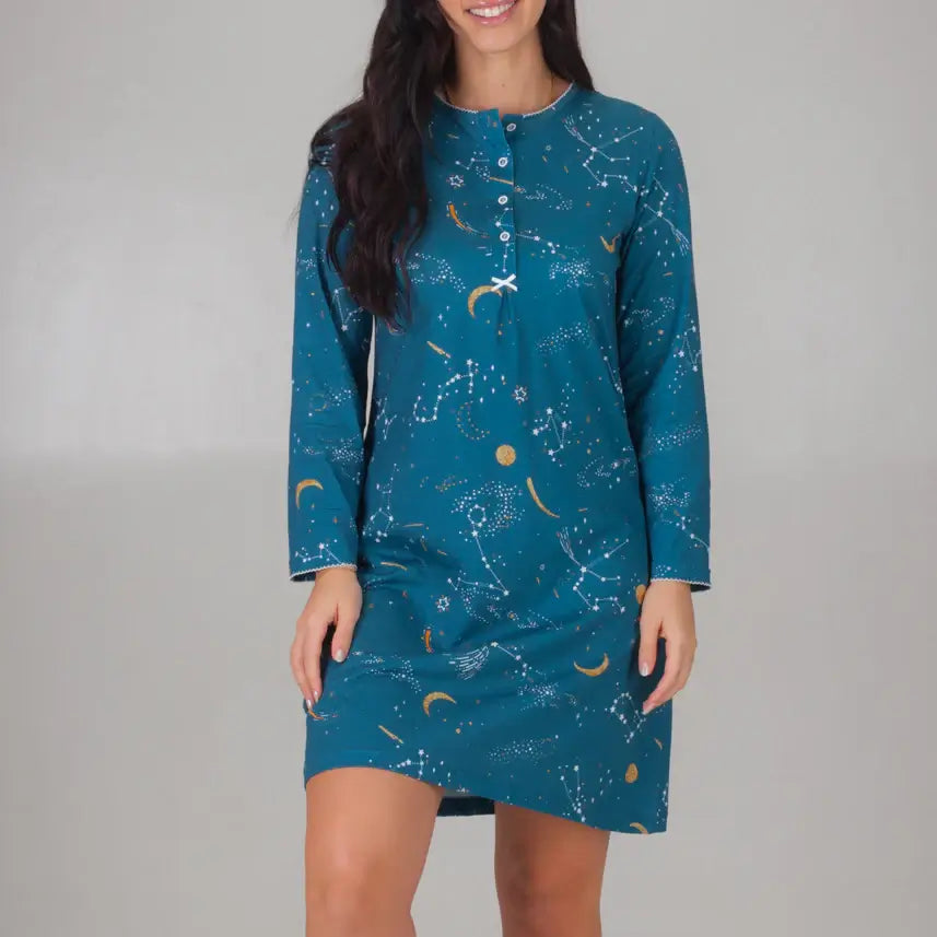 Camisolas de mujer Rachas & Abreu 23256 Turquesa