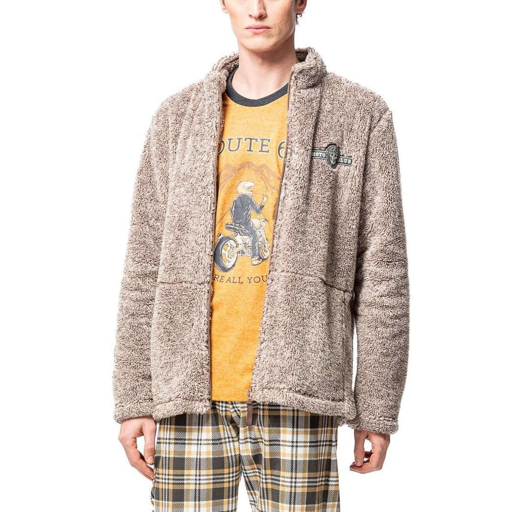 Bata de hombre Egatex 252617 corta Beige