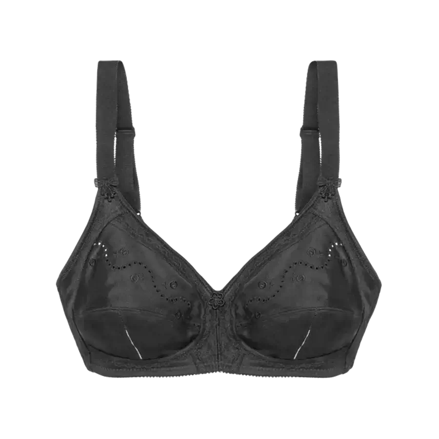 Sujetador Triumph sin aros Doreen cotton N Negro