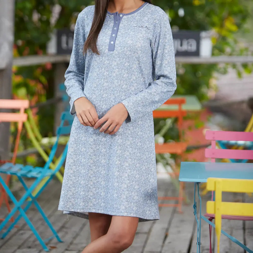 Camisolas de mujer Cue 33309 Azul celeste