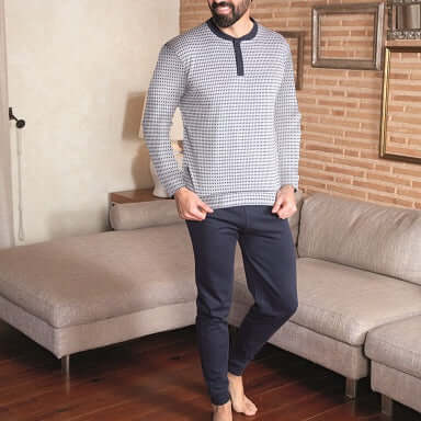 Pijama hombre BH James 42185 Gris