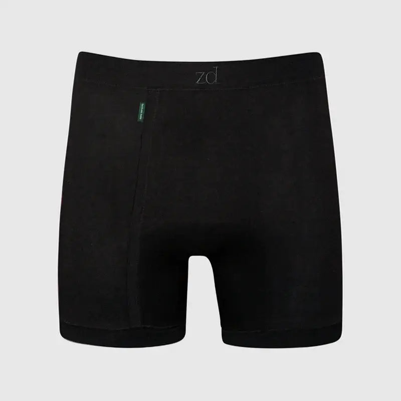 Calzoncillos ZD boxer abierto Helios algodón egipcio Black
