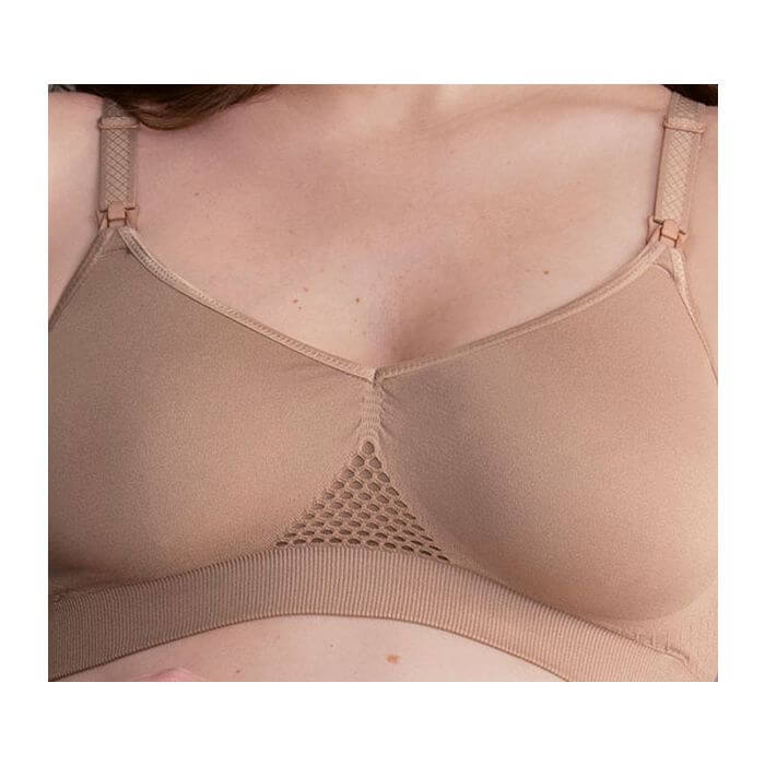 Sujetador de lactancia sin aros 5096 Seamless dusty rose