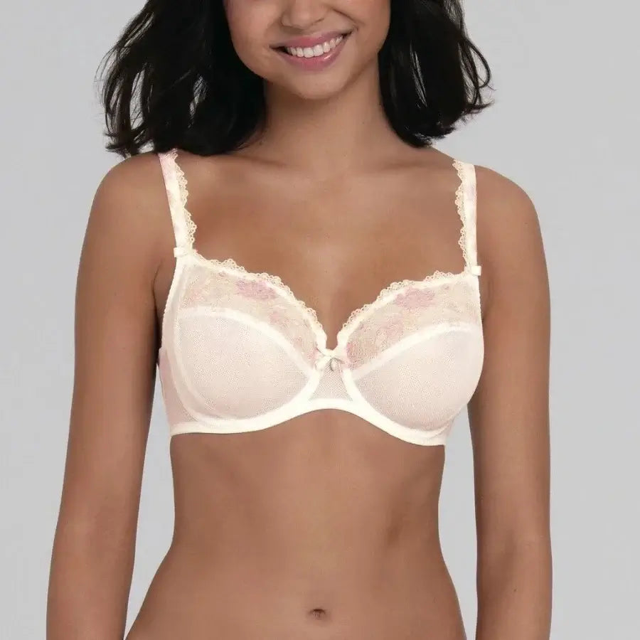 Sujetador Rosa Faia con aros Colette 5248 Cristal