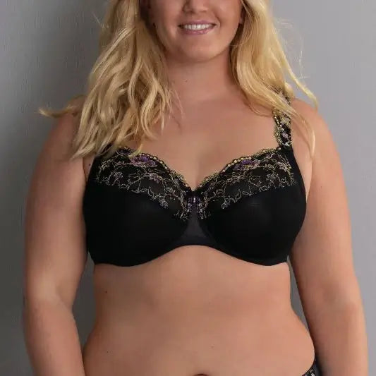 Sujetador Rosa Faia capacidad 5249 copas grandes Black