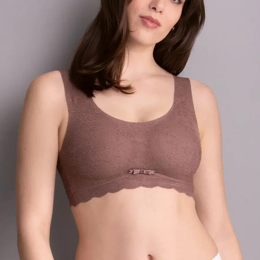 Sujetador Anita sin aros 5400 Essential Lace Berry