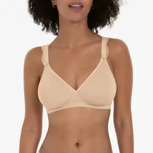 Sujetador sin aros Rosa Faia 5631 Selma Desert