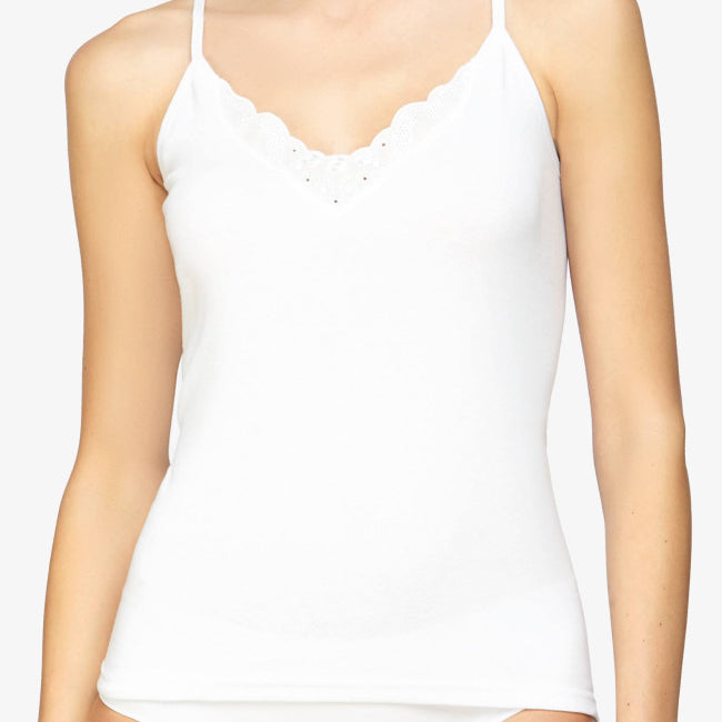 Camiseta interior mujer tirante Avet 7005 Blanco