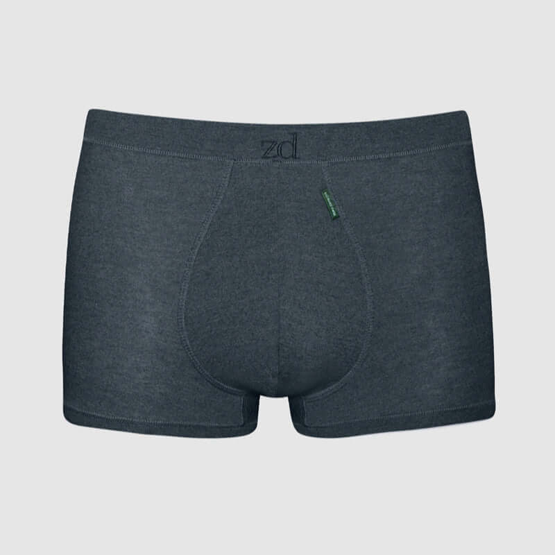 Calzoncillos ZD Boxer Ikaria algodón egipcio grafito