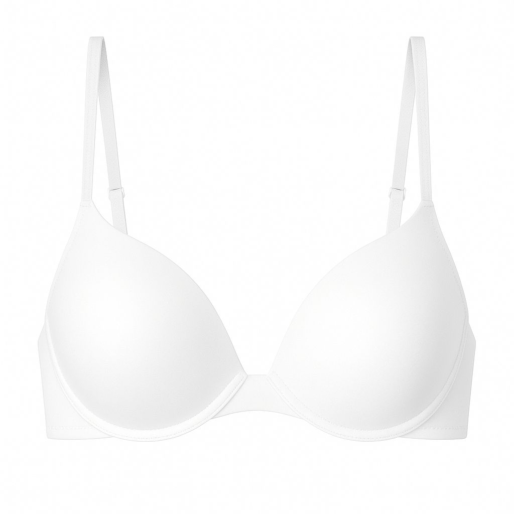 Sujetador Selene Lolal con aros y copa push-up con tirantes multiposición Blanco B