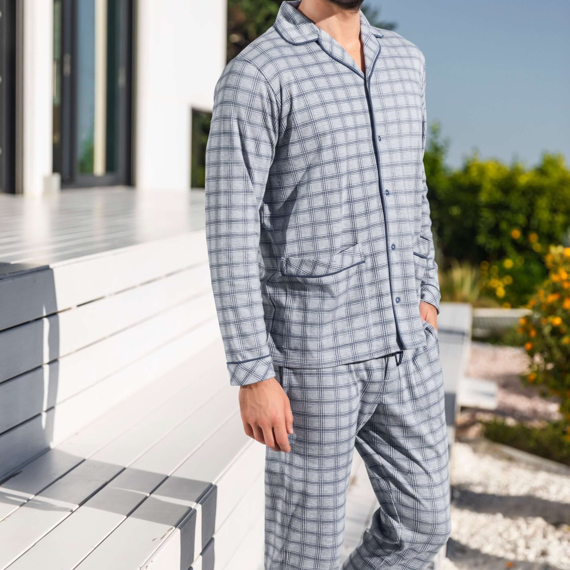 Pijama hombre Barandi Edmund-12 Blue