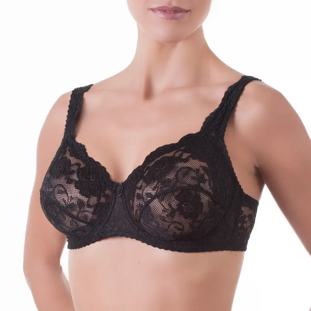 Sujetador Analis Mireia con aros Negro