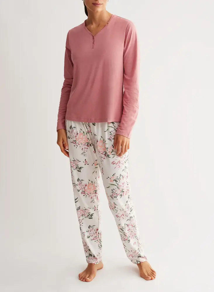 Pijamas mujer Promise 16123 (3 piezas)