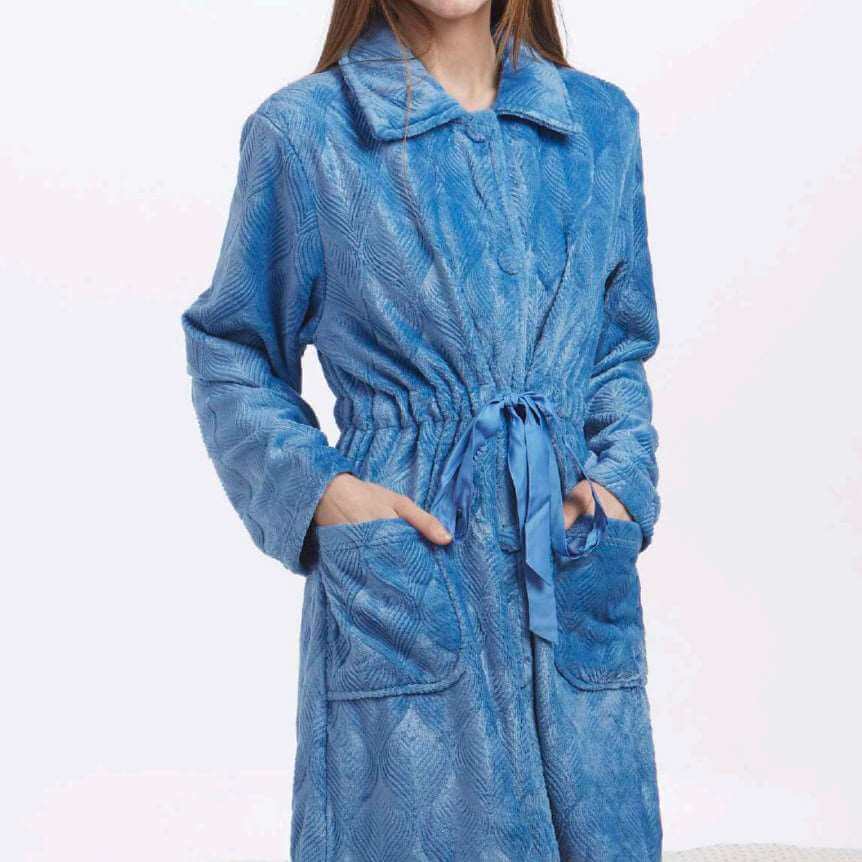 Batas mujer CUE 31545 Azul ⭐⭐⭐⭐⭐