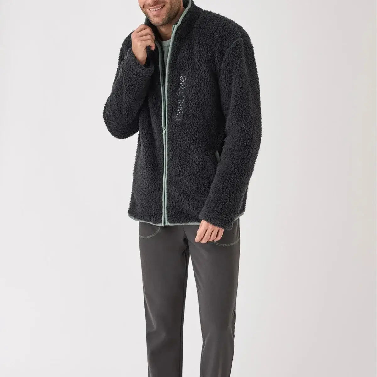 Pijama hombre Promise H34663 (3 piezas) Gris 1