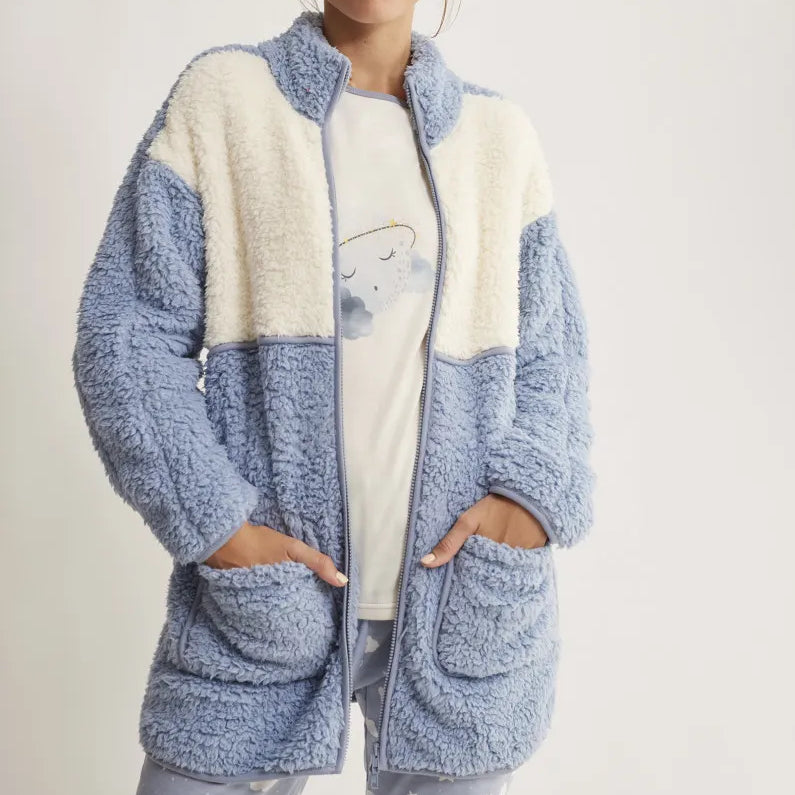 Pijamas mujer Promise 17083 (3 Piezas) Azul ⭐⭐⭐⭐⭐