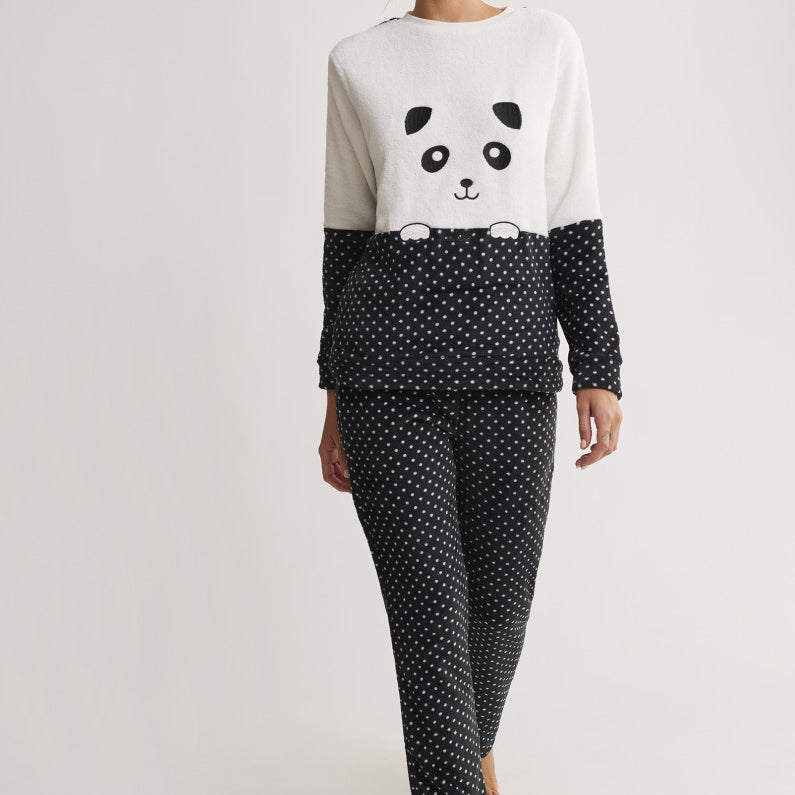 Pijamas mujer Promise 17202 Negro ⭐⭐⭐⭐✩