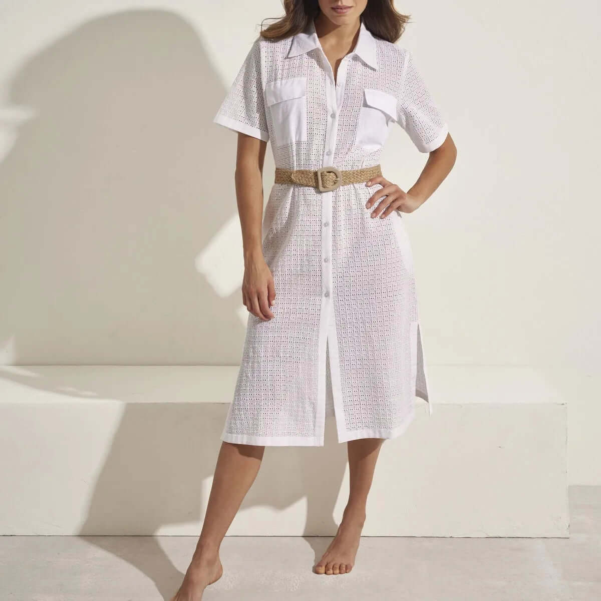 Vestido Selmark BC133 Marfil