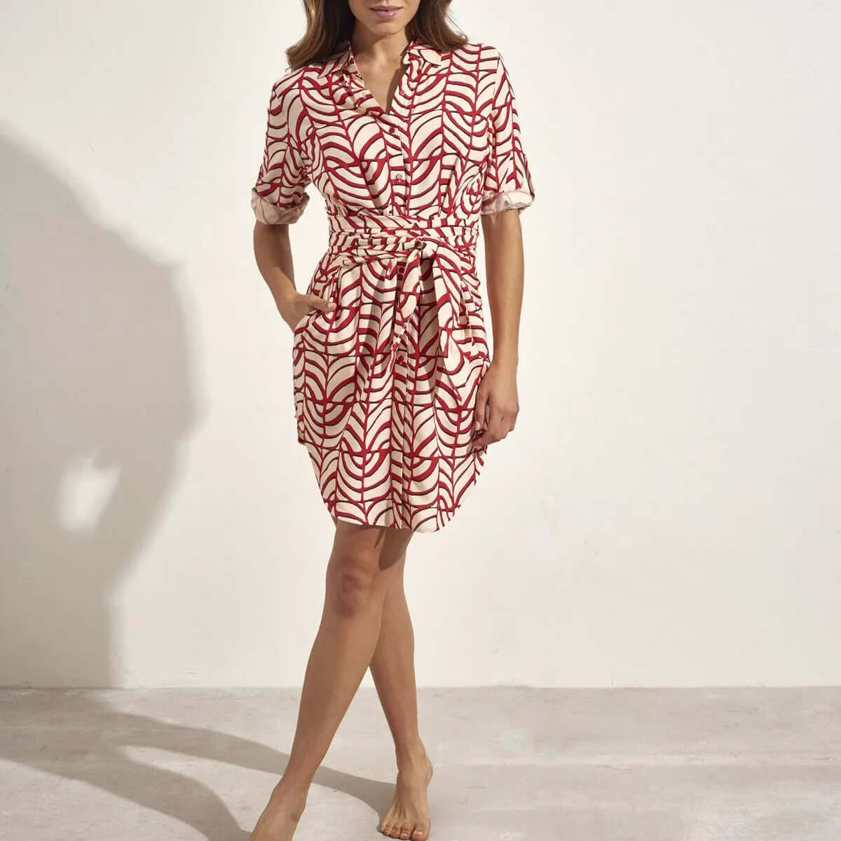 Vestido Selmark BM333 Rojo