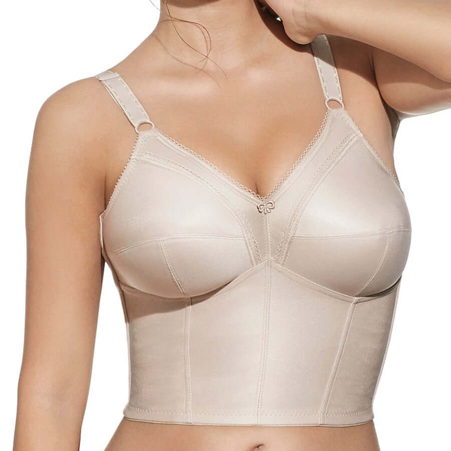 Sujetador Selene sin aros Elena de estomago Tierra B