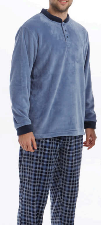 Pijamas hombre CUE 29244 2XL Azul ⭐⭐⭐⭐⭐