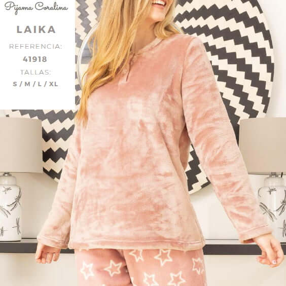 Pijamas mujer Blanca Hernandez 41918 Coral ⭐⭐⭐⭐⭐