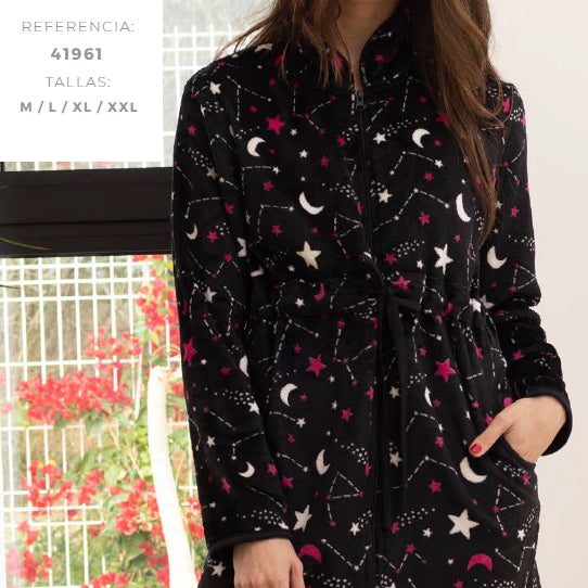 Batas mujer Blanca Hernandez 41961 Negro ⭐⭐⭐⭐⭐