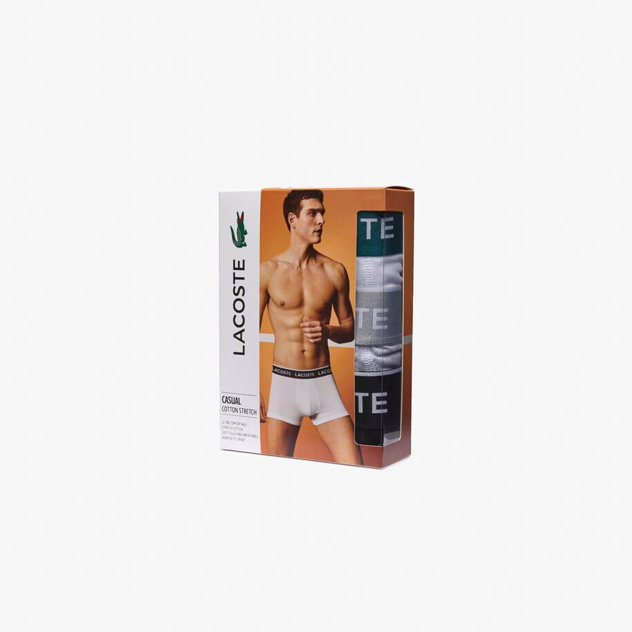 Calzoncillos boxer Lacoste 5H3389 pack 3 unidades