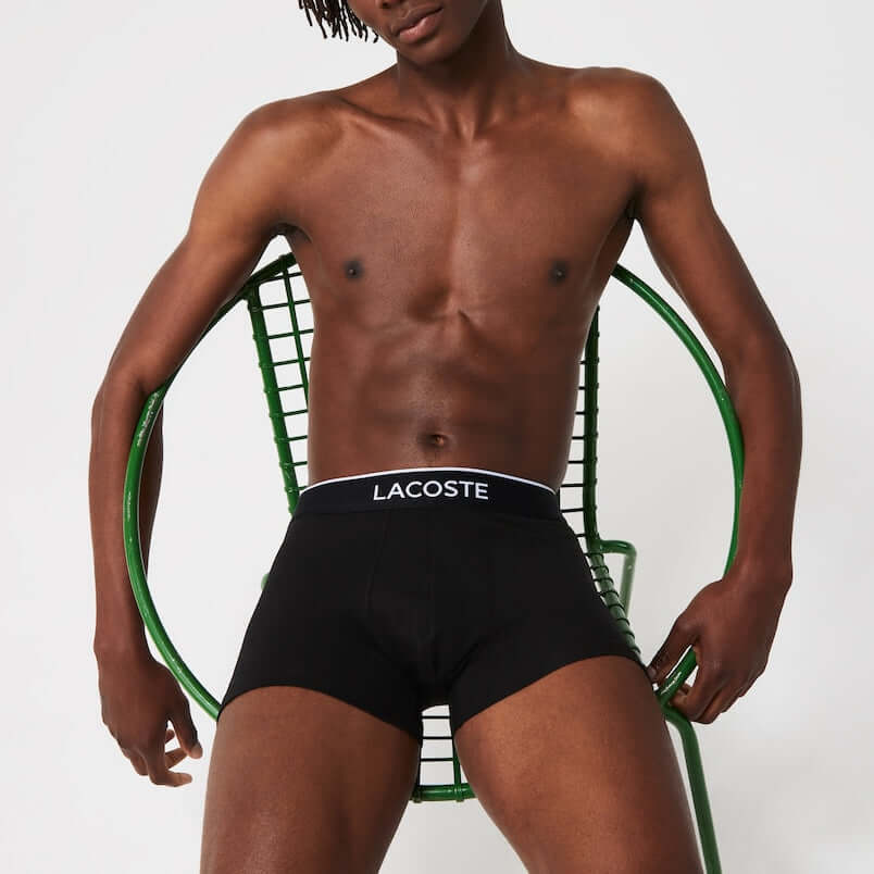 Calzoncillos boxer Lacoste 5H3411 pack x 3 unidades