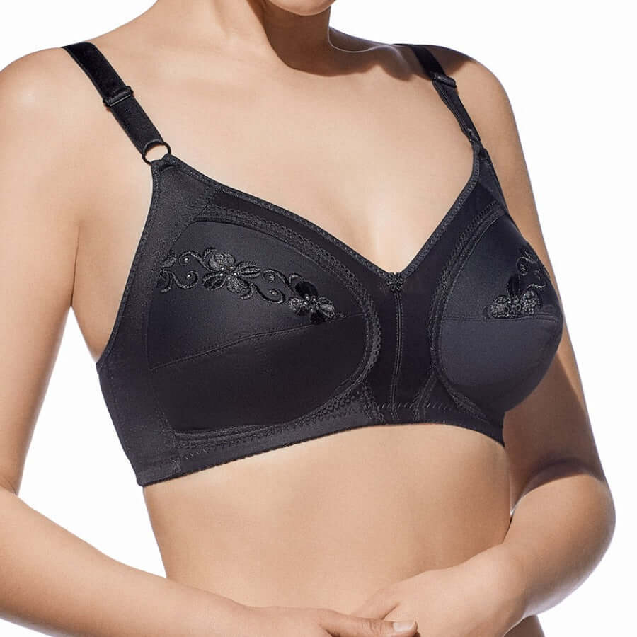 Sujetador Selene sin aros Perla Black B