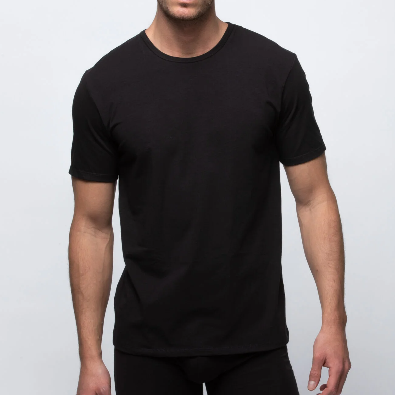 Camiseta interior hombre Abanderado UASA040w Black