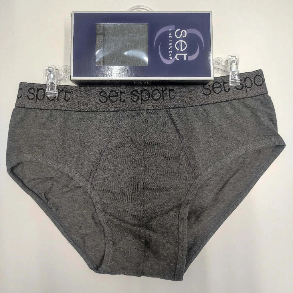 Calzoncillos slip SET 13452 Gris oscuro