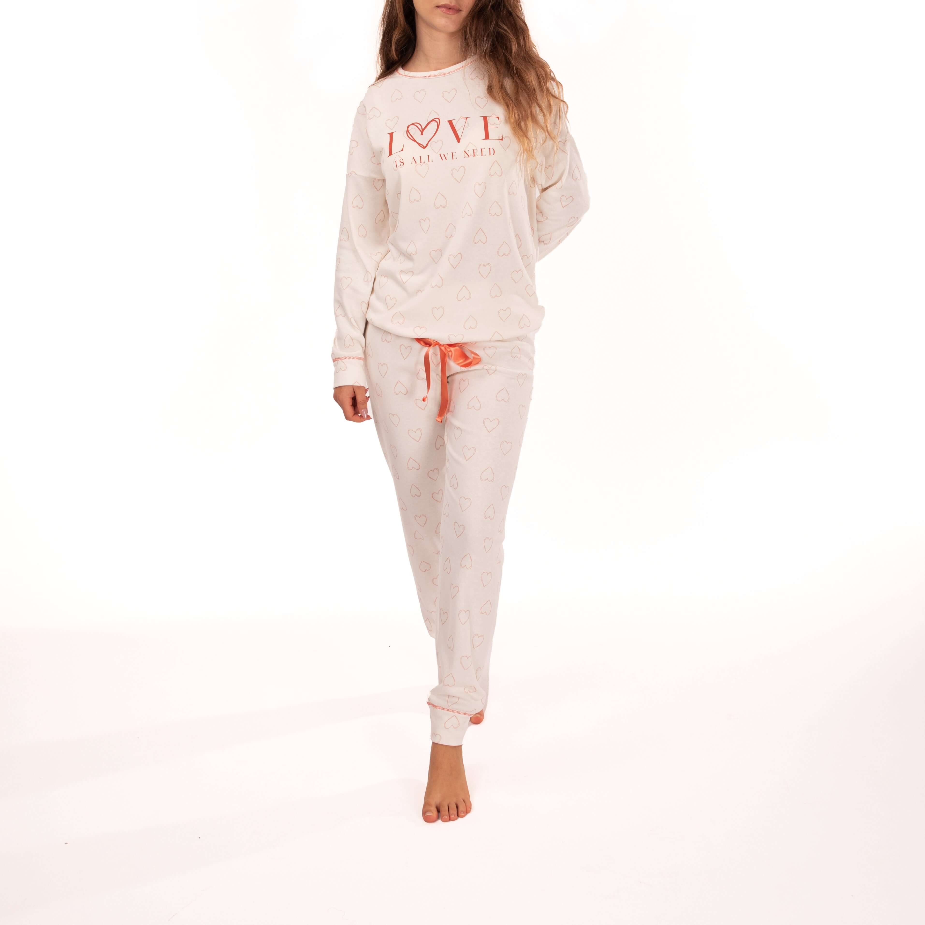 Pijama mujer Rachas & Abreu 25357 Beige
