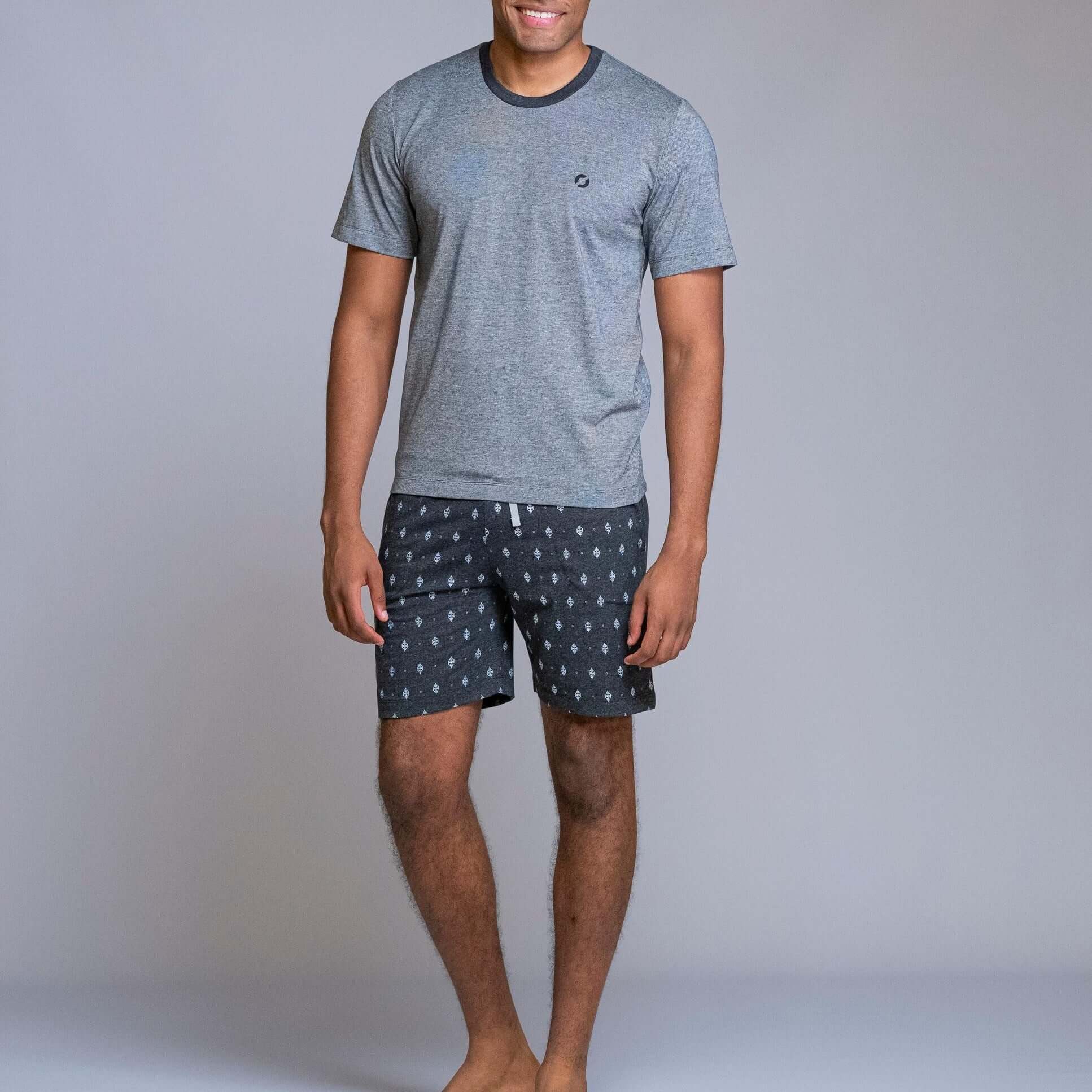 Pijama corto de hombre 241624