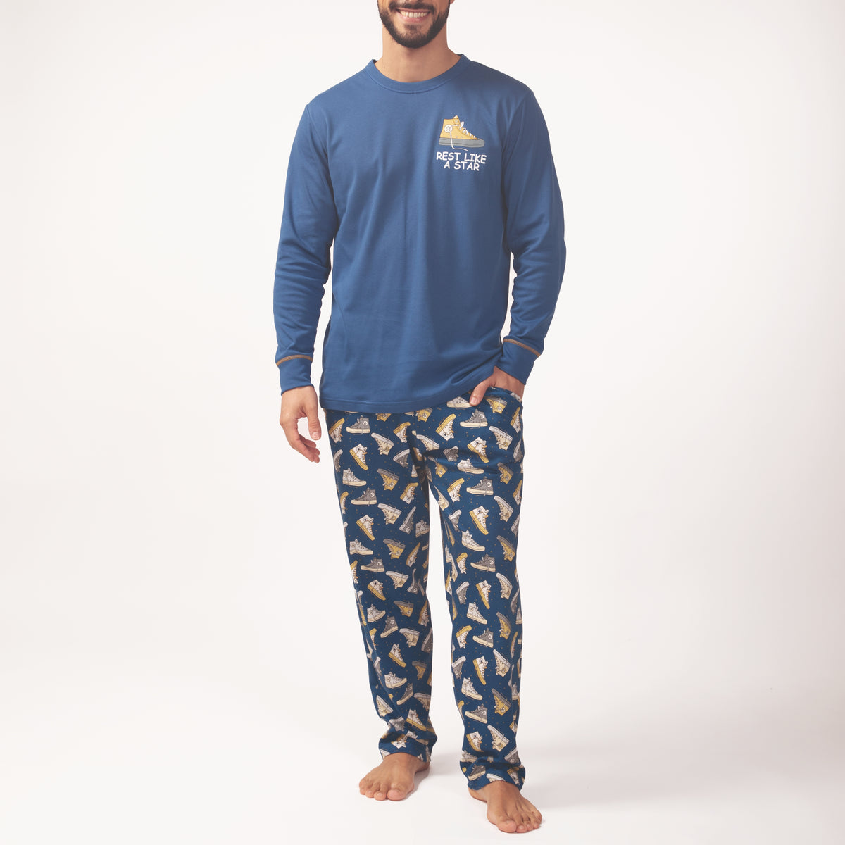 Pijama hombre Rachas & Abreu 26450