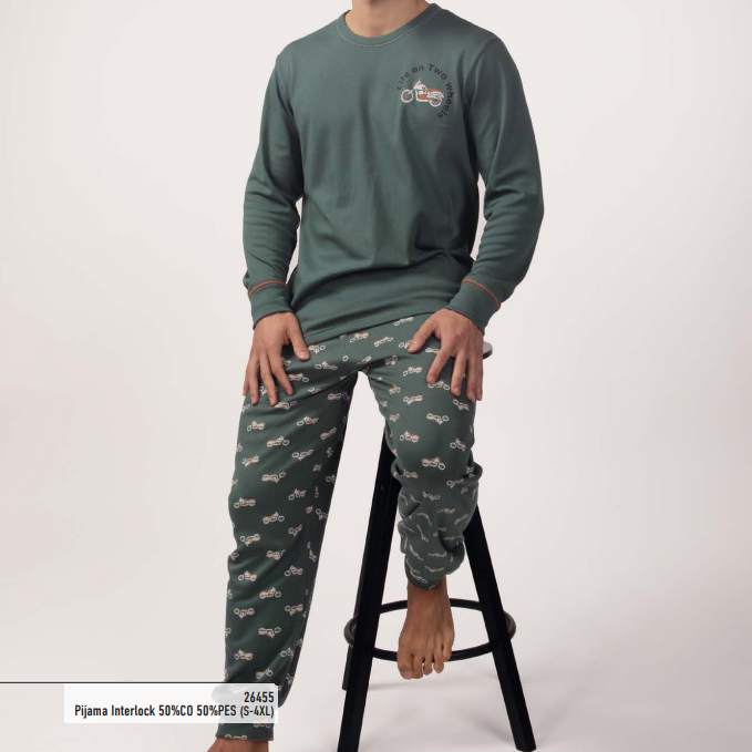 Pijama hombre Rachas & Abreu 26455