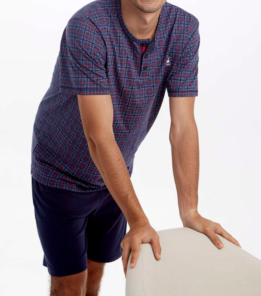 Pijamas hombre CUE 28213 XL Azul