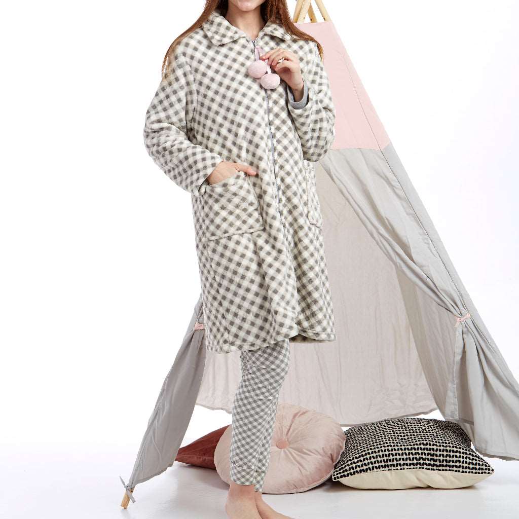 Batas mujer CUE 31507 Gris ⭐⭐⭐⭐⭐